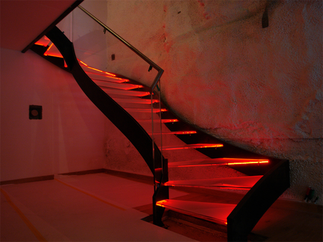 LED Treppe rot2