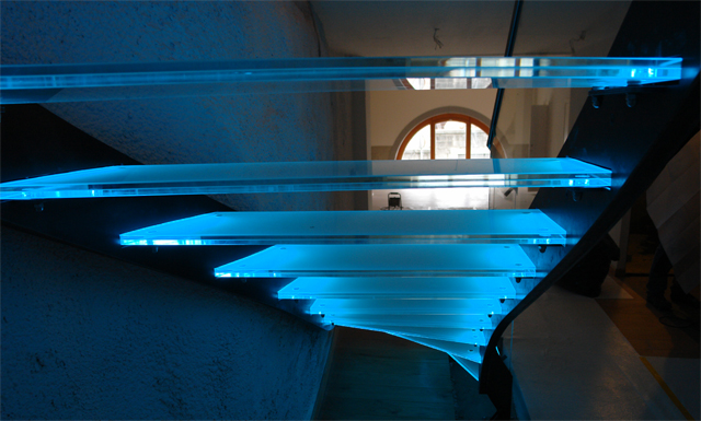 LED Treppe unten